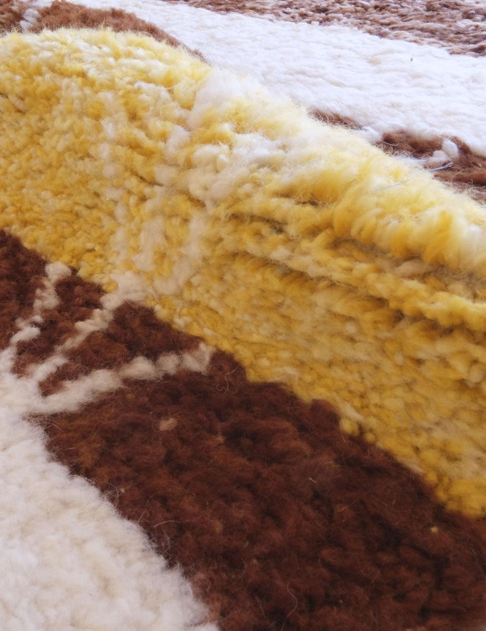 Moroccan wool rug - Image 3